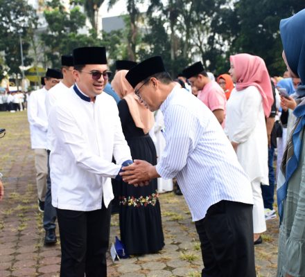 Pasca Libur Hari Raya Idul Fitri 1445 H/2024 Para ASN Kab Bandung Kembali Masuk Kerja.